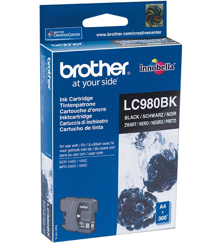 Cartucho Tinta Brother Lc P Ginas Negro Lc Bk