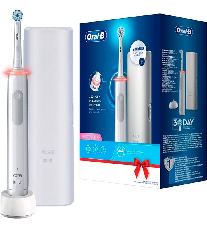 Braun PRO3BE Cepillo Dental Eléctrico Oral B Pro 3 3500 Blanco