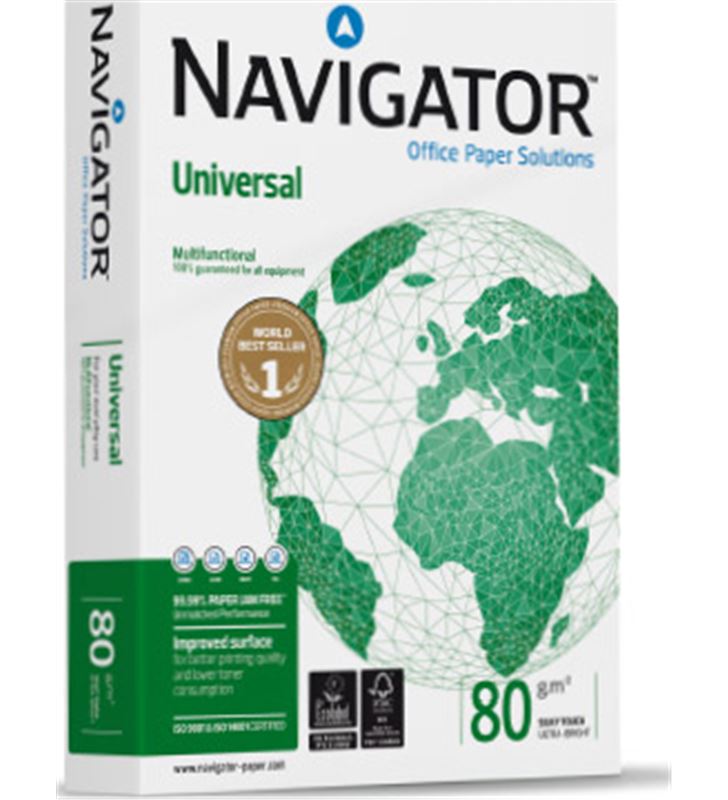 Todoelectro Es Papel Navigator Universal 5 Paquetes X 500 Hojas A4 80