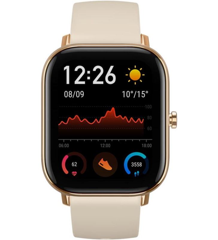 Xiaomi Reloj Inteligente Huami Amazfit Gts Desert Gold - Pantalla 1.65 ...